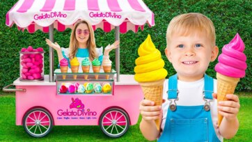 A Journey to the Magic Ice Cream Cart!